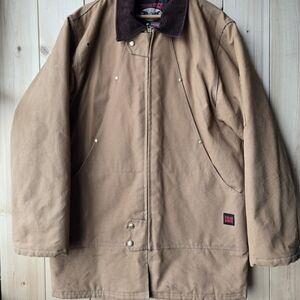 Tough Duck Hydro Parka Jacket Brown Mens Medium 173716